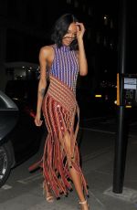 JOURDAN DUNN Arrives at Atelier Swarovski Event in London 03/19/2018