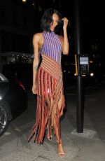 JOURDAN DUNN Arrives at Atelier Swarovski Event in London 03/19/2018