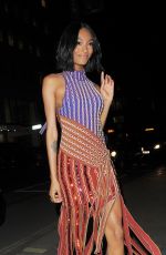 JOURDAN DUNN Arrives at Atelier Swarovski Event in London 03/19/2018