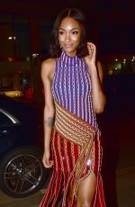 JOURDAN DUNN Arrives at Atelier Swarovski Event in London 03/19/2018