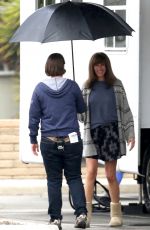 JULIA ROBERTS on the Set of Homecoming in Los Angeles 03/13/2018