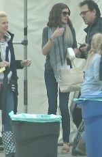 JULIA ROBERTS on the Set of Homecoming in Los Angeles 03/16/2018
