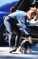 JULIANNE HOUGH in Tights Out Hiking in Studio City 03/15/2018