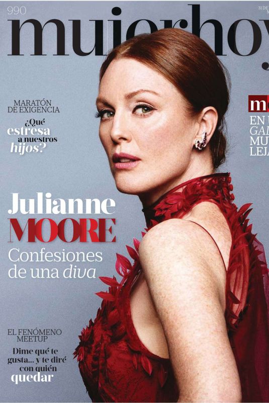 JULIANNE MOORE in Mujer Hoy, March 2018 Issue