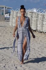 JULISSA NEAL on the Set of a Photoshoot in Miami Beach 03/27/2018