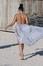 JULISSA NEAL on the Set of a Photoshoot in Miami Beach 03/27/2018