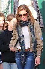 KAIA GERBER and CINDY CRAWFORD Out in Malibu 03/25/2018