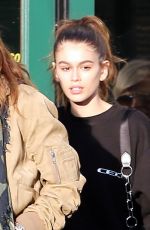 KAIA GERBER and CINDY CRAWFORD Out in Malibu 03/25/2018