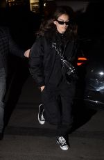 KAIA GERBER Arrives at Her Hotel in Paris 02/28/2018