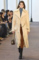 KAIA GERBER at Chloe Runway Show at Paris Fashion Week 03/01/2018