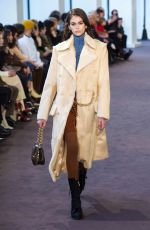 KAIA GERBER at Chloe Runway Show at Paris Fashion Week 03/01/2018