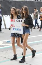 KAIA GERBER at March for Our Lives Rally in Los Angeles 03/24/2018
