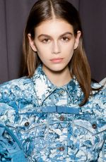 KAIA GERBER at Off-white Runway Show at Paris Fashion Week 03/01/2018