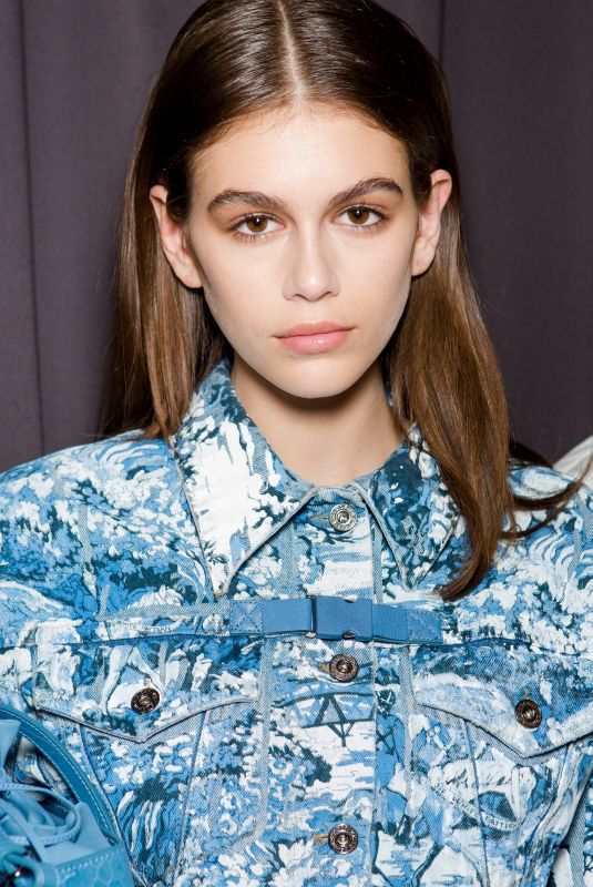 KAIA GERBER at Off-white Runway Show at Paris Fashion Week 03/01/2018