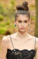 KAIA GERBER Chanel Forest Runway Show in Paris 03/06/2018