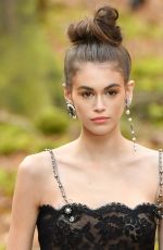 KAIA GERBER Chanel Forest Runway Show in Paris 03/06/2018