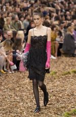KAIA GERBER Chanel Forest Runway Show in Paris 03/06/2018