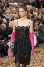 KAIA GERBER Chanel Forest Runway Show in Paris 03/06/2018