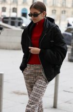 KAIA GERBER Out at Paris Fashion Week 03/03/2018