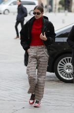KAIA GERBER Out at Paris Fashion Week 03/03/2018