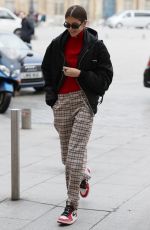 KAIA GERBER Out at Paris Fashion Week 03/03/2018