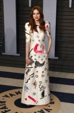 KAREN GILLAN at 2018 Vanity Fair Oscar Party in Beverly Hills 03/04/2018