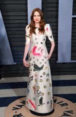 KAREN GILLAN at 2018 Vanity Fair Oscar Party in Beverly Hills 03/04/2018