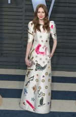 KAREN GILLAN at 2018 Vanity Fair Oscar Party in Beverly Hills 03/04/2018