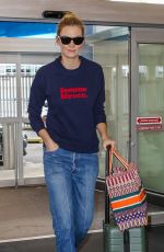 KARLIE KLOSS Arrives at JFK Airport in New York 03/16/2018