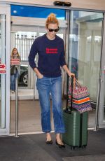 KARLIE KLOSS Arrives at JFK Airport in New York 03/16/2018