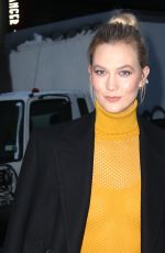 KARLIE KLOSS Arrives at Today Show in New York 03/15/2018