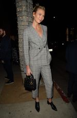 KARLIE KLOSS at Damien Hirst The Veil Paintings Opening at Gagosian Gallery in Beverly Hills 03/01/2018