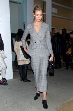 KARLIE KLOSS at Damien Hirst The Veil Paintings Opening at Gagosian Gallery in Beverly Hills 03/01/2018