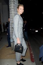 KARLIE KLOSS at Damien Hirst The Veil Paintings Opening at Gagosian Gallery in Beverly Hills 03/01/2018