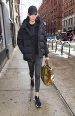 KARLIE KLOSS Heading to a Gym in New York 03/22/2018