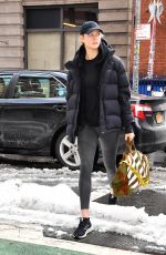 KARLIE KLOSS Heading to a Gym in New York 03/22/2018
