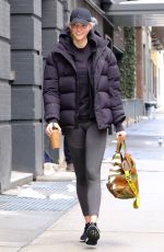 KARLIE KLOSS Heading to a Gym in New York 03/22/2018