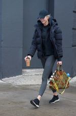 KARLIE KLOSS Heading to a Gym in New York 03/22/2018