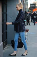 KARLIE KLOSS in Jeans Out in New York 03/26/2018