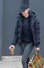 KARLIE KLOSS Out and About in New York 02/22/2018