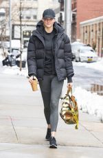 KARLIE KLOSS Out and About in New York 02/22/2018