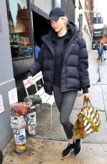 KARLIE KLOSS Out and About in New York 02/22/2018