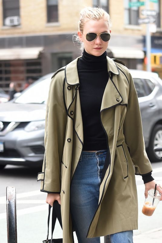 KARLIE KLOSS Out in New York 03/27/2018