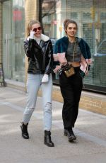 KARSYN BARTRUFF and RUBINA DYAN Out Shopping in New York 03/17/2018