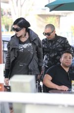 KAT VON D and Rafael Reyes Out for Lunch at Utah Cafe in Los Angeles 03/30/2018