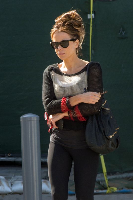 KATE BECKINSALE Out and About in Los Angeles 03/08/2018