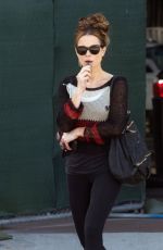 KATE BECKINSALE Out and About in Los Angeles 03/08/2018