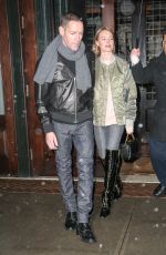 KATE BOSWORTH and Michael Polish Night Out in New York 03/08/2018