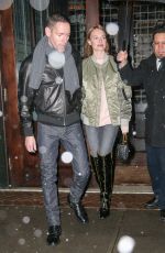 KATE BOSWORTH and Michael Polish Night Out in New York 03/08/2018