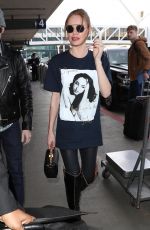 KATE BOSWORTH at LAX Airport in Los Angeles 03/05/2018